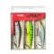 Jaxon Atract Logis vegyes színek 8 cm 10 g úszó 3 db/csomag minnow wobbler