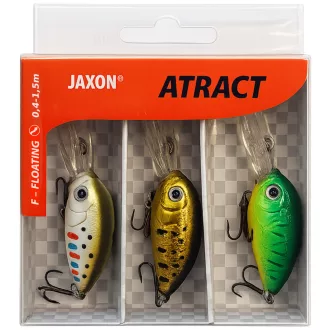   Jaxon Atract Aris Szett 3 db vegyes színek 4 cm 4,8 g úszó 3 db/csomag crankbait wobbler