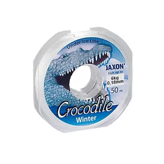   Jaxon Crocodile Winter 0,14 mm 50 m szürke monofil előkezsinór