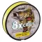 Jaxon Crius 8X Fluo 0,18 mm 150 m fluo sárga fonott főzsinór