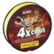 Jaxon Crius 4X Fluo 0,12 mm 150 m fluo sárga fonott főzsinór