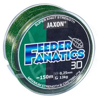   Jaxon Feeder Fanatics 3D 0,22 mm 150 m zöld monofil főzsinór