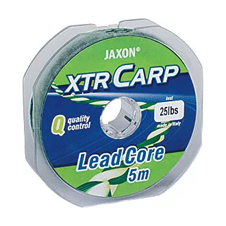   Jaxon Xtr Carp Lead Core Ólombetétes 5 m 25 lb barna / fekete ólombetétes előtétzsinór