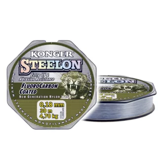   Konger Steelon FC 0,20 mm 30 m világosszürke fluorocarbon bevonatos monofil zsinór