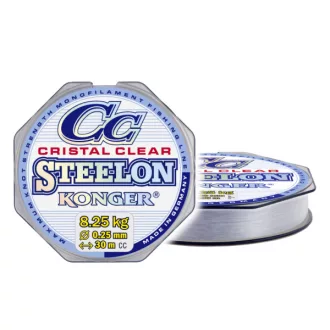   Konger Steelon CC Cristal 0,12 mm 30 m átlátszó monofil előkezsinór