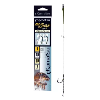 Kamatsu pro carp kayo heavy carp 1/0-s előkötött horog