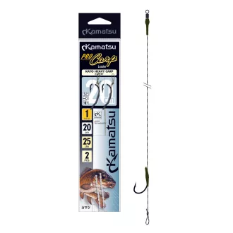   Kamatsu pro carp kayo heavy carp expert 1-es előkötött horog