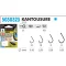 Kamatsu method feeder long kantousure fast stop 6-os előkötött horog