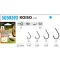 Kamatsu method feeder long koiso szilikon ring 12-es előkötött horog