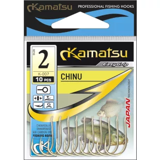 Kamatsu chinu arany 10-es füles szakállas horog