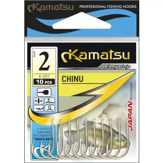 Kamatsu chinu arany 4-es lapkás szakállas horog