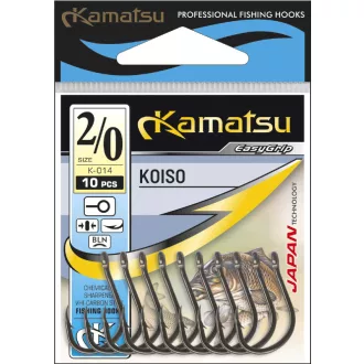 Kamatsu koiso arany 12-es füles szakállas horog
