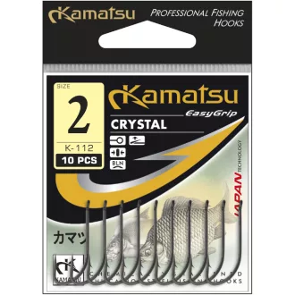 Kamatsu crystal arany 12-es füles szakállas horog