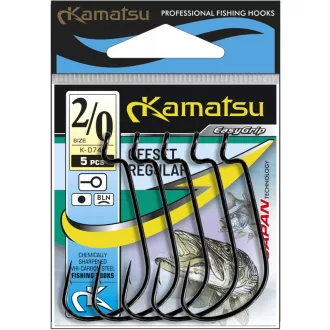 Kamatsu offset regular fekete 4-es offset horog