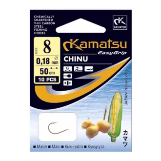 Kamatsu 50 cm maize chinu 8-as előkötött horog