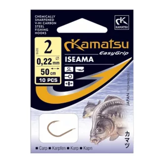 Kamatsu 50 cm carp iseama 4-es előkötött horog