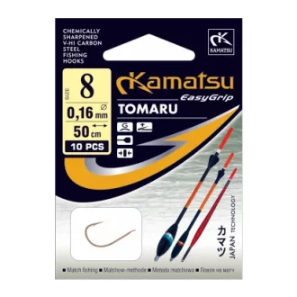 Kamatsu 50 cm waggler tomaru 12-es előkötött horog