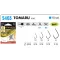 Kamatsu fc 50 cm bream tomaru 10-es előkötött horog