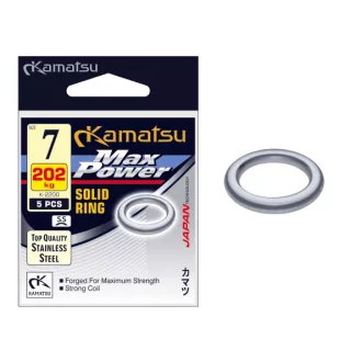   Kamatsu solid ring max power k-2200 4 mm 43 kg ss kulcskarika