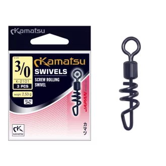 Kamatsu screw hengeres k-2101 02 spirál kapocs