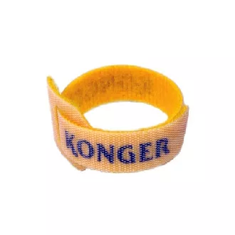 Konger sárga tépőzáras long botrögzítő pánt 28,5 cm