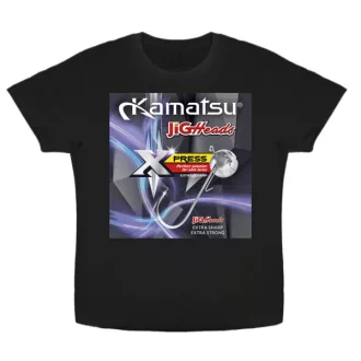 Kamatsu Jig Heads fekete XL póló