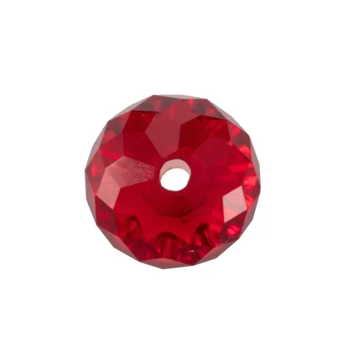 Mikado Carolina gyöngy S 6 × 8 mm piros ütköző gyöngy