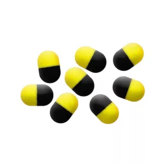 Mikado Zig-rig Pop-up Foam Sárga Fekete lebegtető hab 9 db