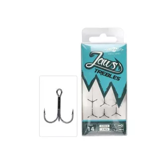 Mikado Jaws Treble 1-es szakállas hármas horog 5 db/csomag