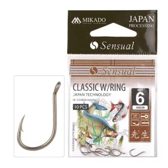 Mikado Sensual Classic 6-os füles szakállas horog