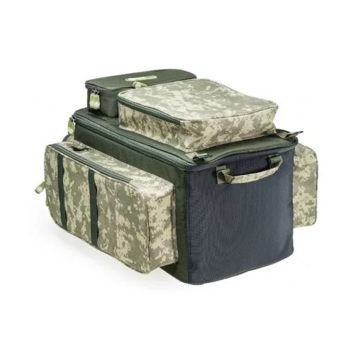 Mivardi CamoCODE Cube XL terepszínű/zöld hátizsák 55 × 53 × 35 cm