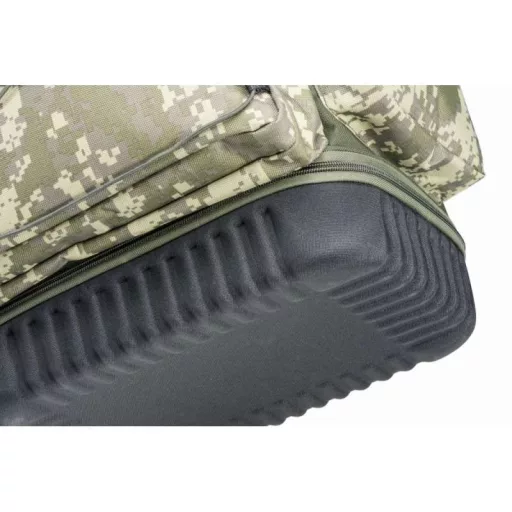 Mivardi CamoCODE Medium párnázott terepszínű/zöld hátizsák 43 × 24 × 28 cm