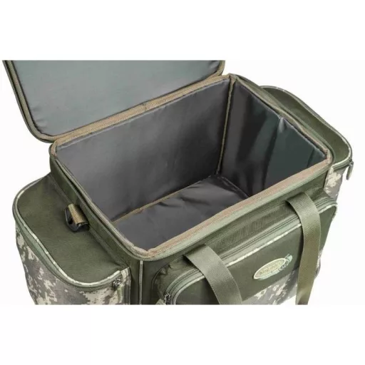 Mivardi CamoCode Solid párnázott terepszínű horgásztáska 40 × 30 × 28 cm
