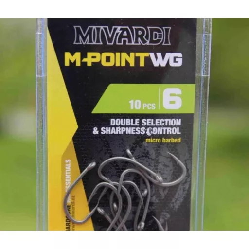 Mcarp Mivardi M-point WG 6-os bojlis szakállas horog