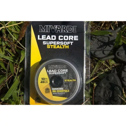 Mivardi Lead Core Stealth Super Soft 10 m 45 lb ólombetétes előtétzsinór