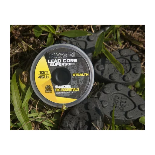 Mivardi Lead Core Stealth Super Soft 10 m 45 lb ólombetétes előtétzsinór