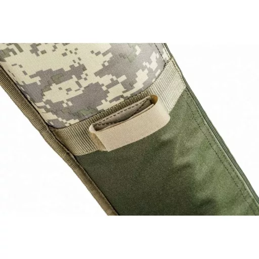 Mivardi CamoCODE dupla párnázott terepszínű botzsák 145 cm 2 rekeszes