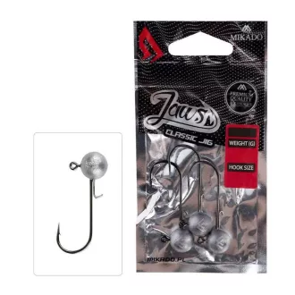   Mikado Jaws Classic Jig 1/0-s 10 g szakállas jigfej 3 db/csomag