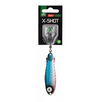 Mikado Spoon X-Shot 360nr. 1//2 2 21 g támolygó villantó