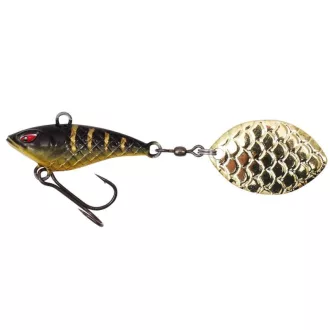 Mikado M-Tail Tiger fekete Tiger 9 g tail spinner