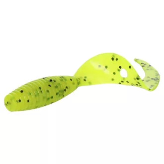 Mikado chartreuse Pepper 6,4 cm 6 db/csomag twister