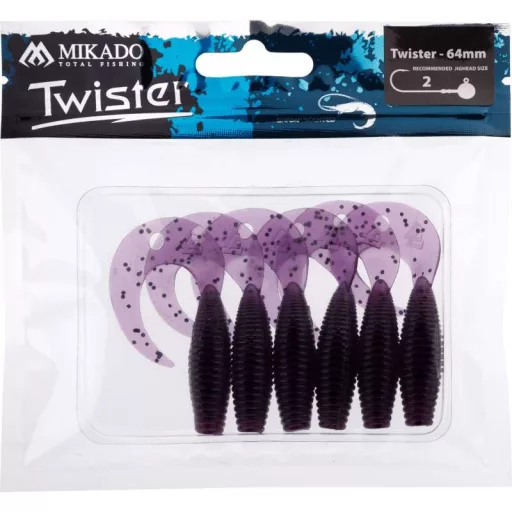 Mikado GRAPE 6,4 cm 6 db/csomag twister