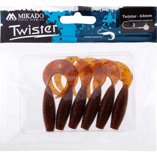 Mikado Motoroil Motoroil piros 6,4 cm 6 db/csomag twister