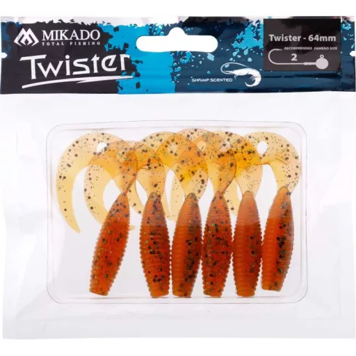 Mikado Pepper narancs Pepper 6,4 cm 6 db/csomag twister