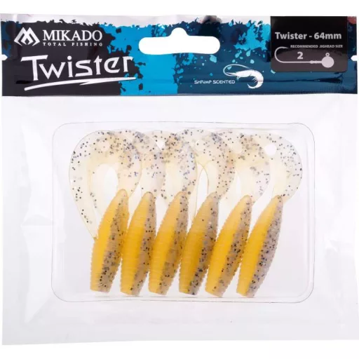 Mikado Salty Carmel 6,4 cm 6 db/csomag twister