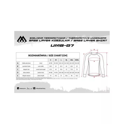 Mikado Thermoactive aláöltözet-felső S