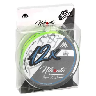   Mikado Nihonto Super X-Braid Fluo 0,08 mm 150 m fonott főzsinór