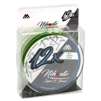   Mikado Nihonto Super X-Braid 0,14 mm 150 m zöld fonott főzsinór