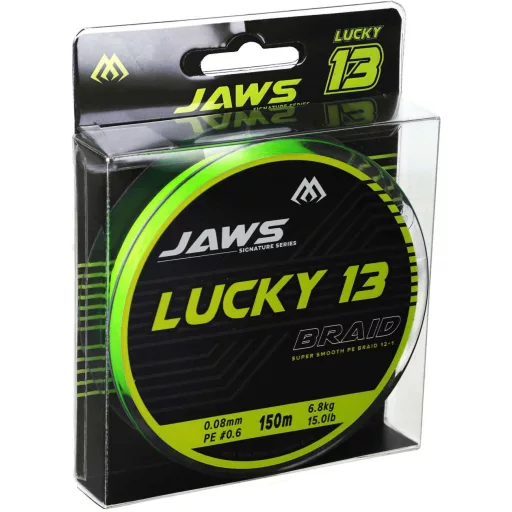 Mikado Jaws Lucky 13 0,08 mm 150 m fonott főzsinór