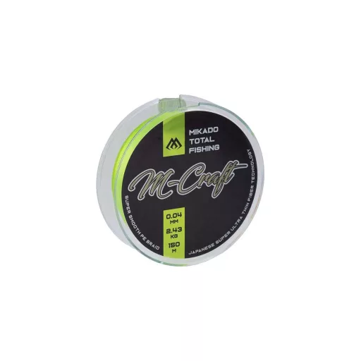 Mikado M-Craft Braid Fluo 0,03 mm 150 m fonott főzsinór